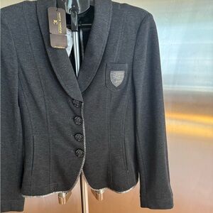 Eugen Klein Women's Dark Gray Blazer made in Germany